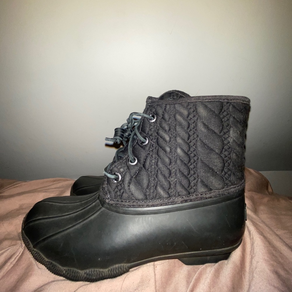 Saltwater Rope Embossed Duck Boot - Picture 4 of 6
